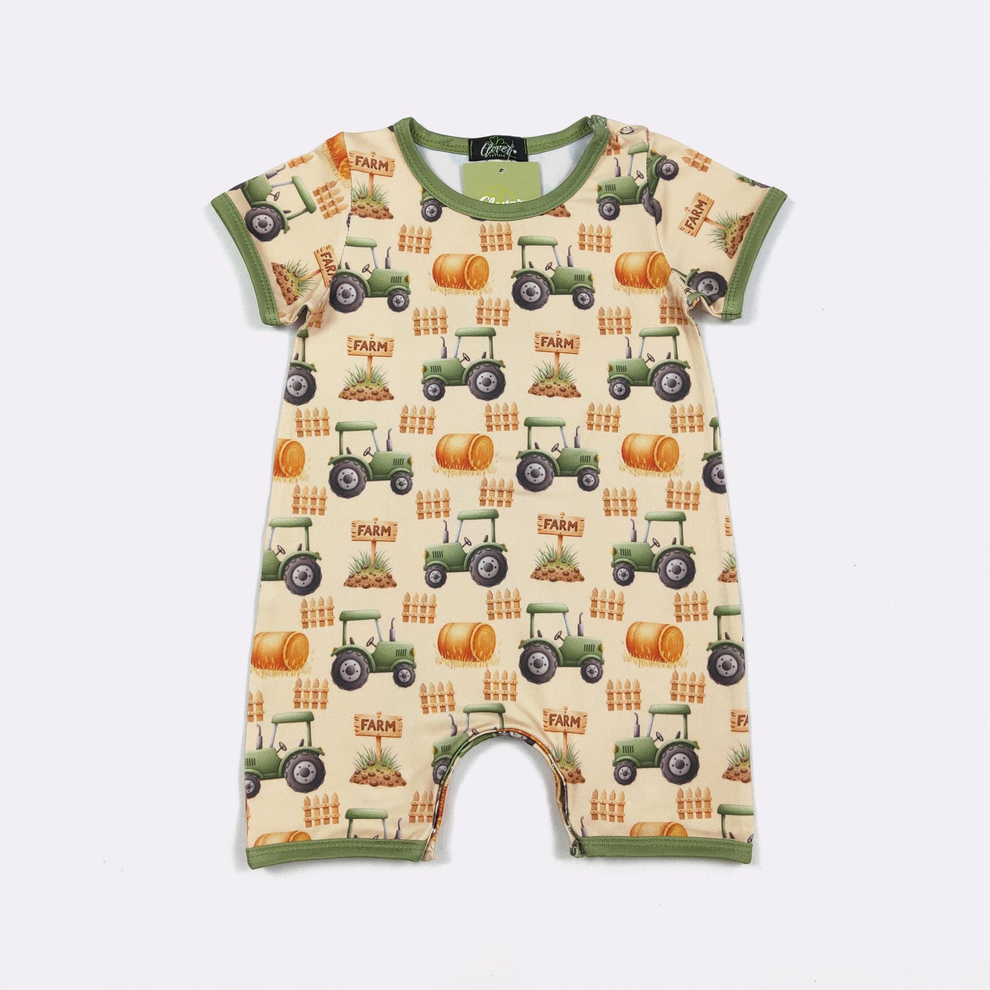 Green Machine Romper