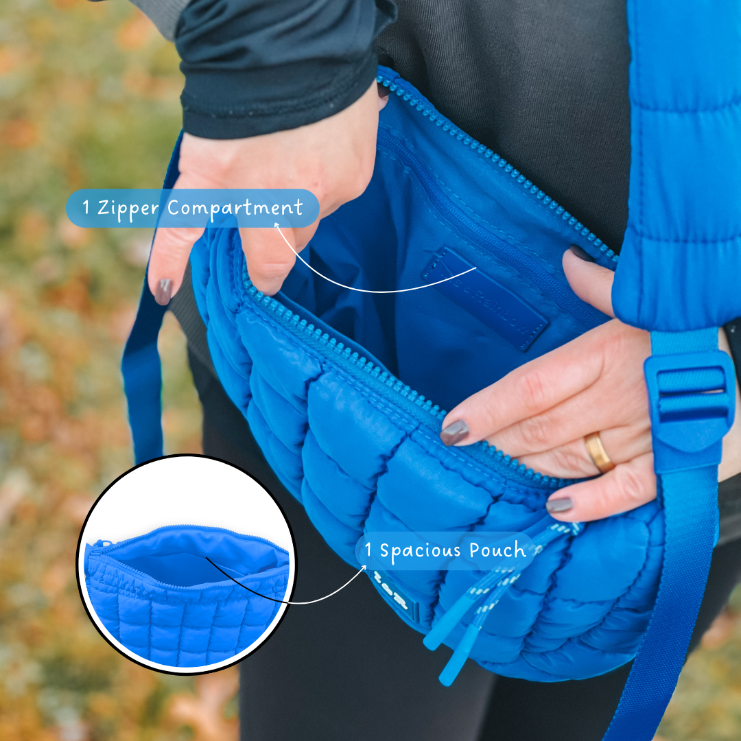 Half Moon Iris Puff Bag (#24235) - By Iris & Rainbow