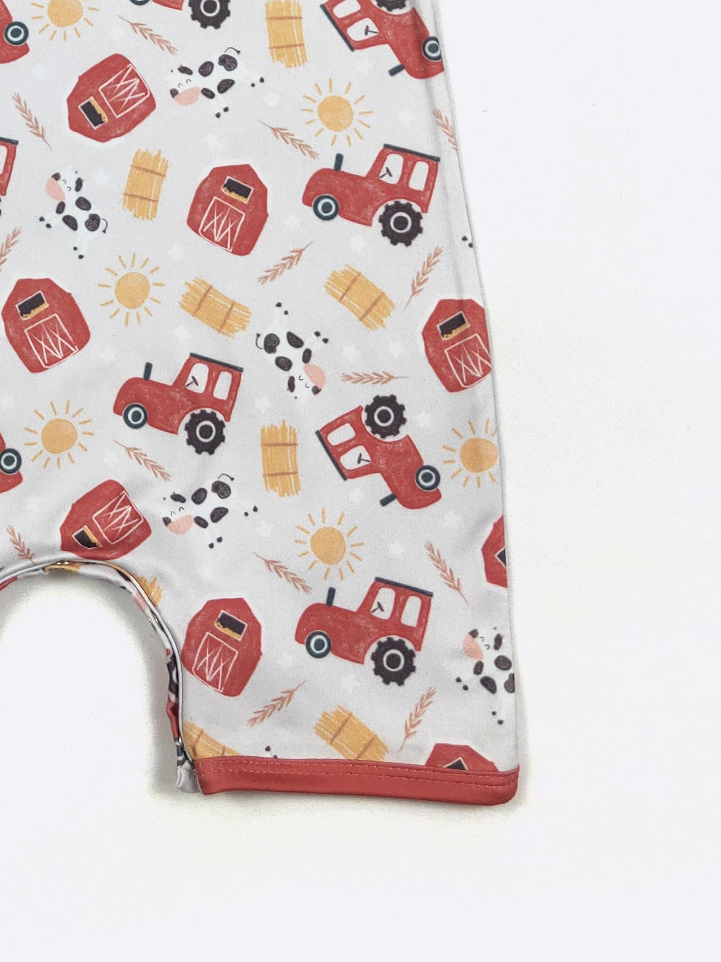 Haystack Print Romper