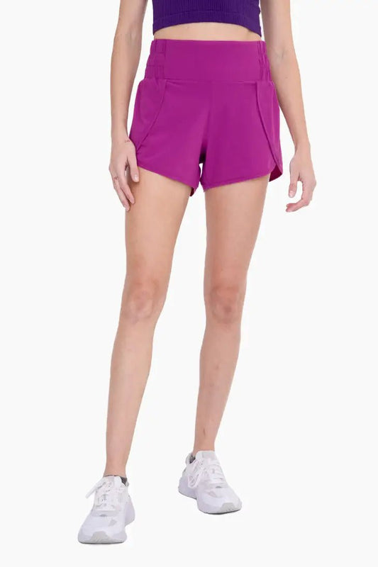 Mono B- Highwaist Athleisure Spilt Shorts