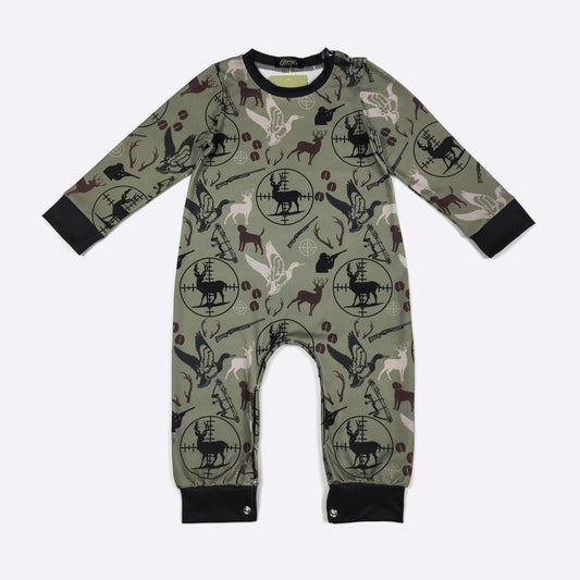 Hunt Scope Long Sleeve Romper