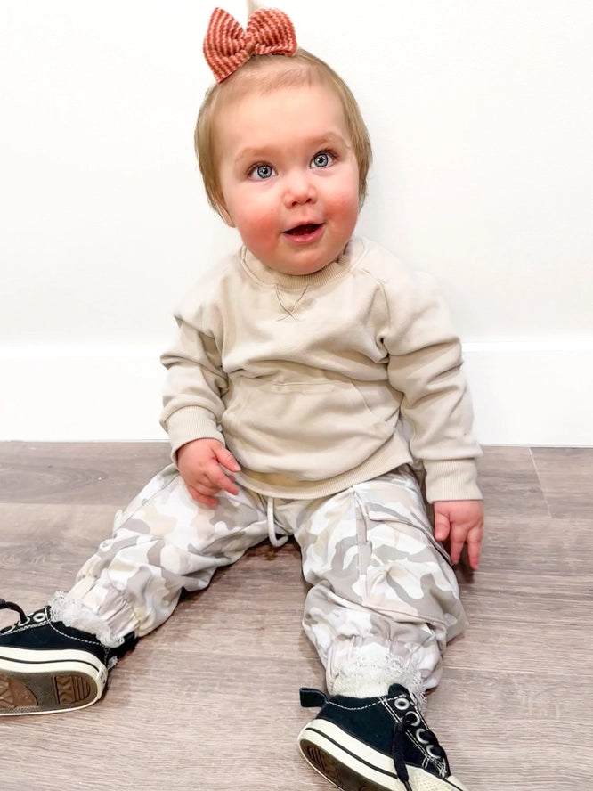 Lettie Grays: Icy Camo Cargo Jogger