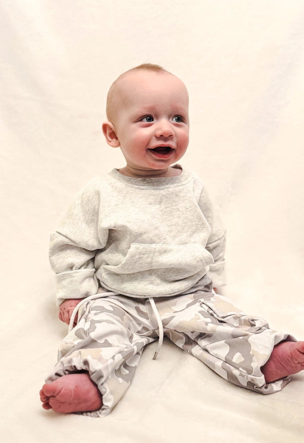 Lettie Grays: Icy Camo Cargo Jogger