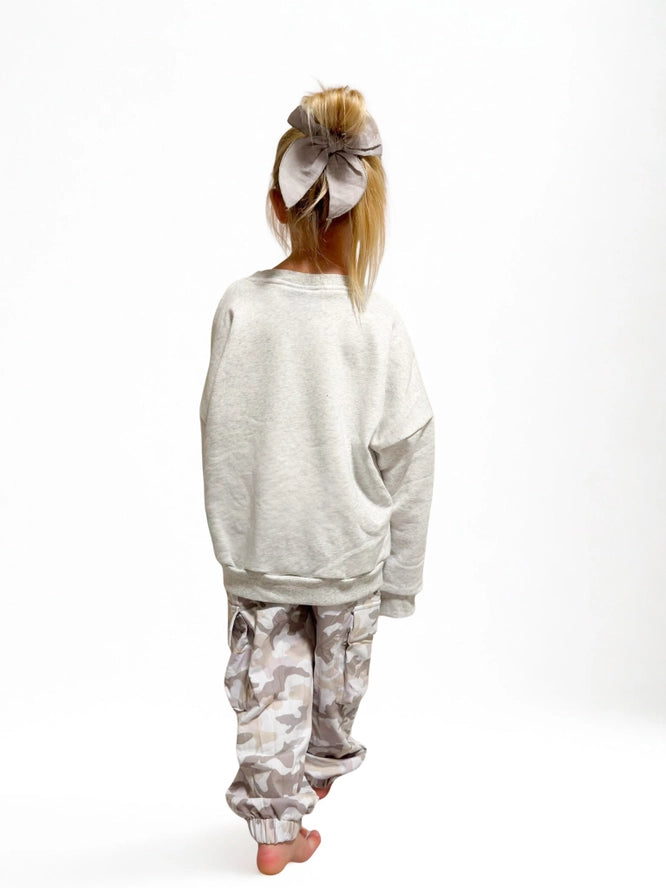 Lettie Grays: Icy Camo Cargo Jogger