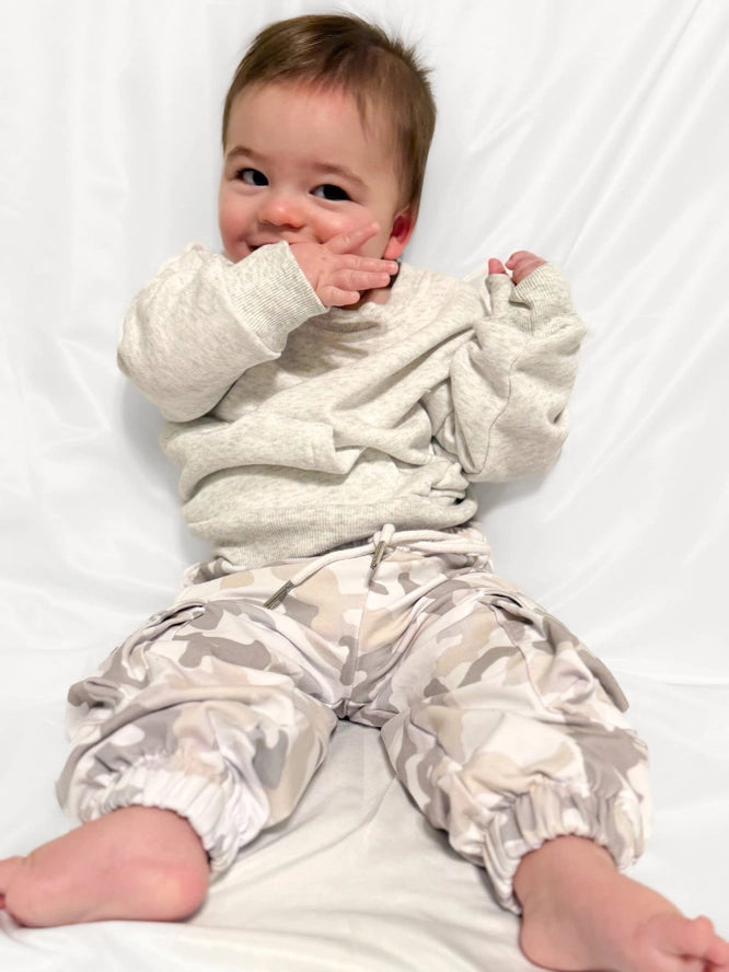 Lettie Grays: Icy Camo Cargo Jogger