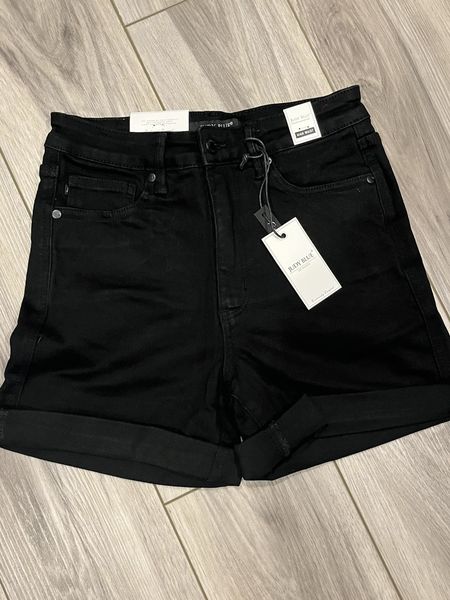 Judy Blue: High Waisted Black Shorts
