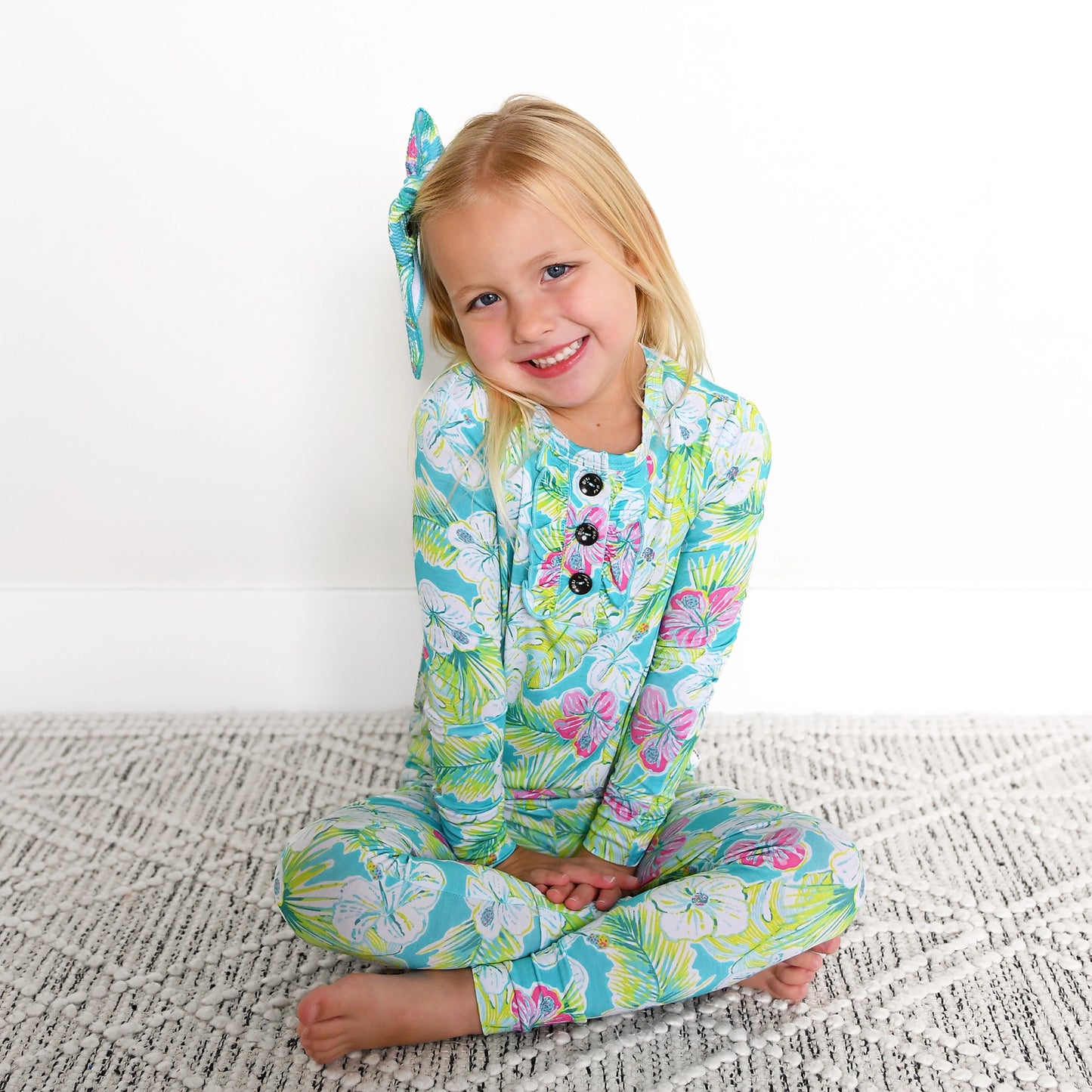 Gigi and Max: Kalea Ruffle Bamboo Two Piece Set
