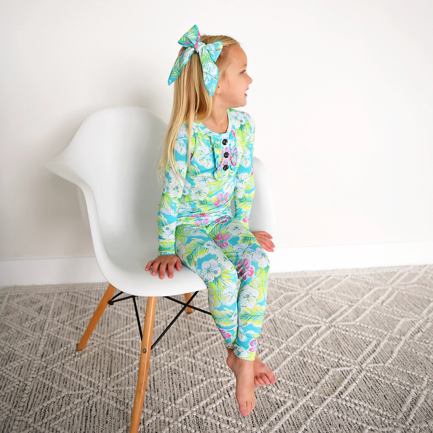 Gigi and Max: Kalea Ruffle Bamboo Two Piece Set