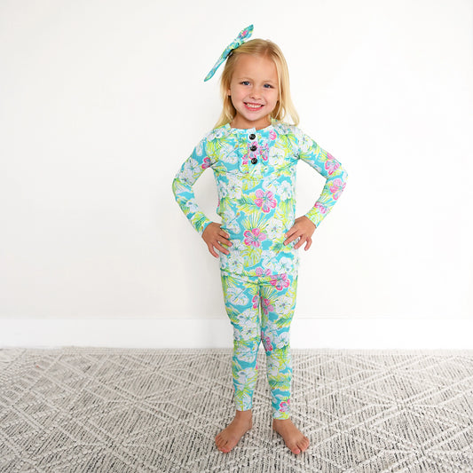 Gigi and Max: Kalea Ruffle Bamboo Two Piece Set