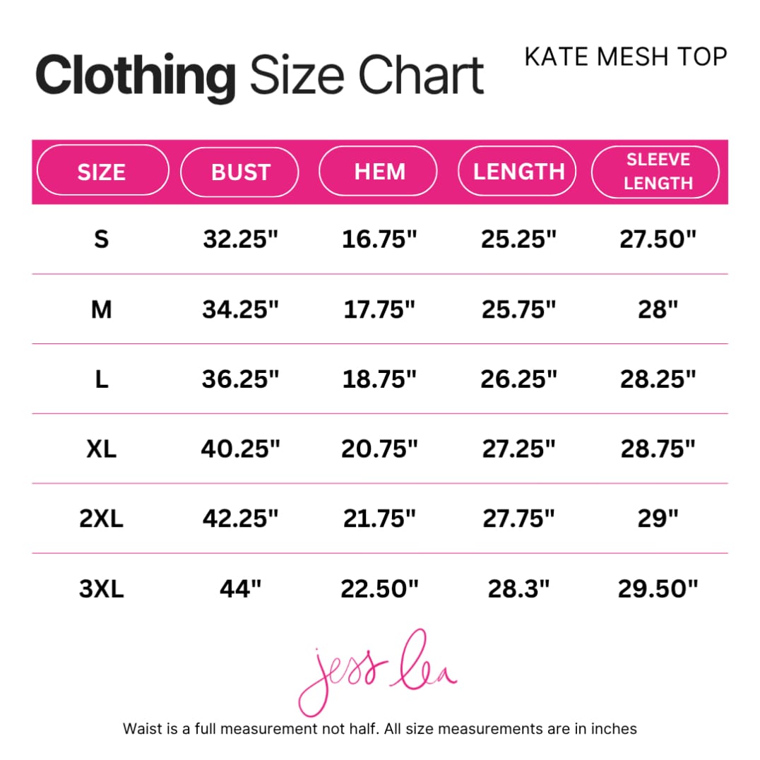 Kate Mesh Top- GiGi the Ghost