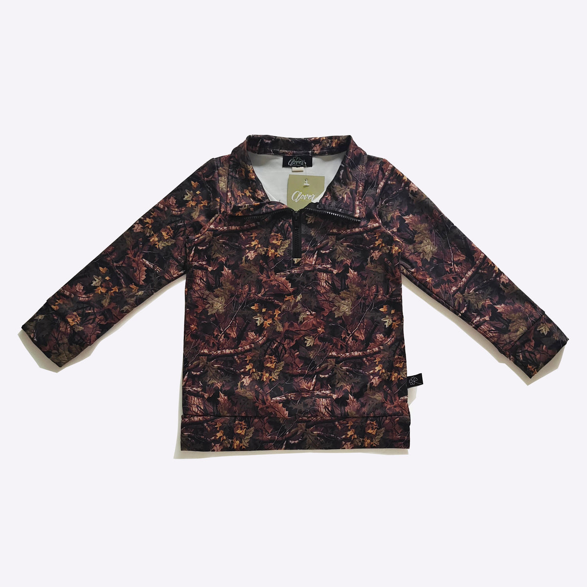 Leafy Camo 1/4 Zip