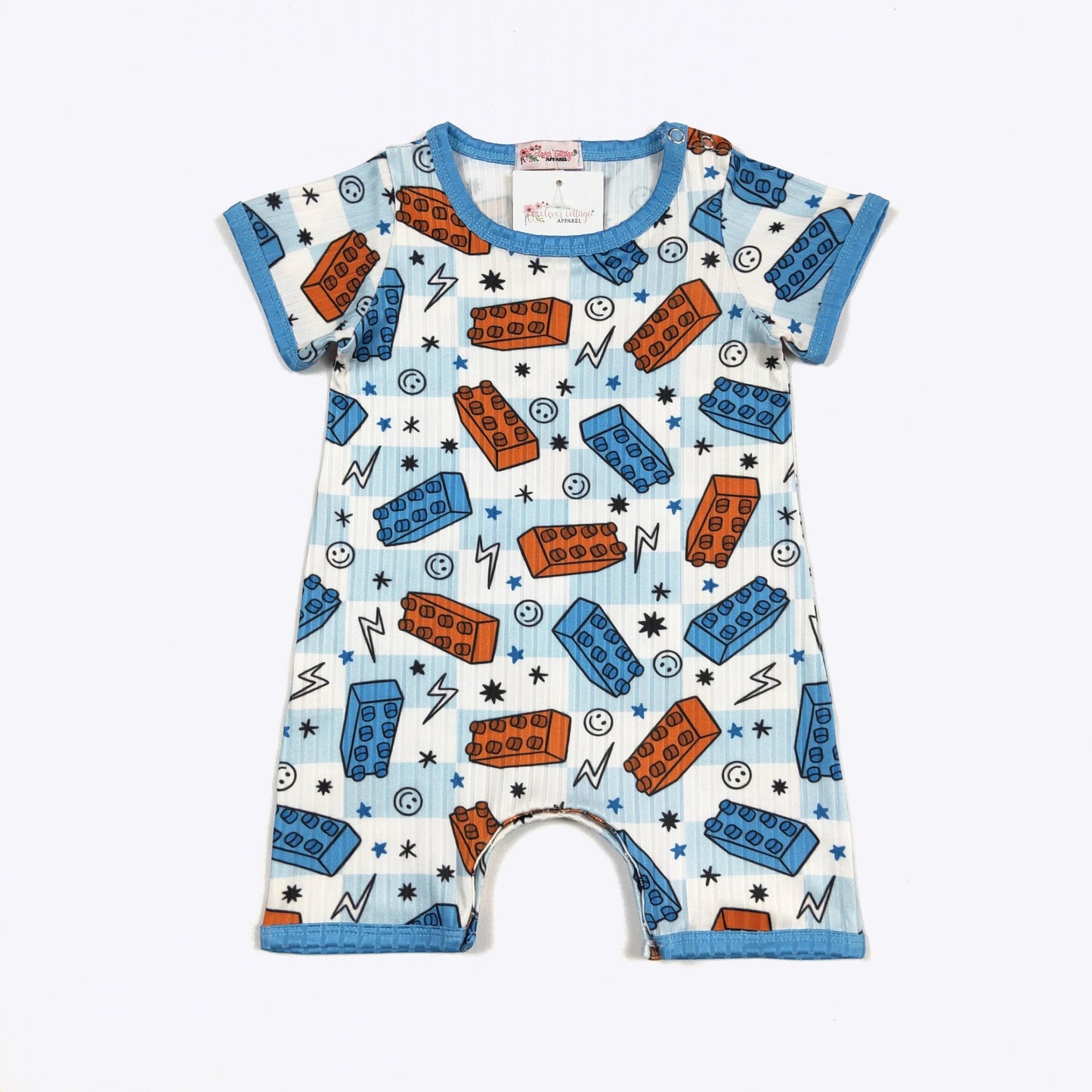 Lego Print Short Romper