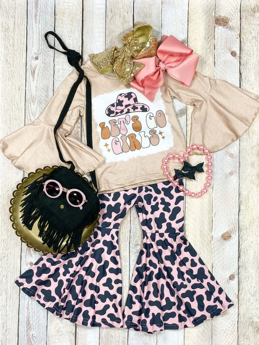 Let's Go Girls Bell Bottom Set