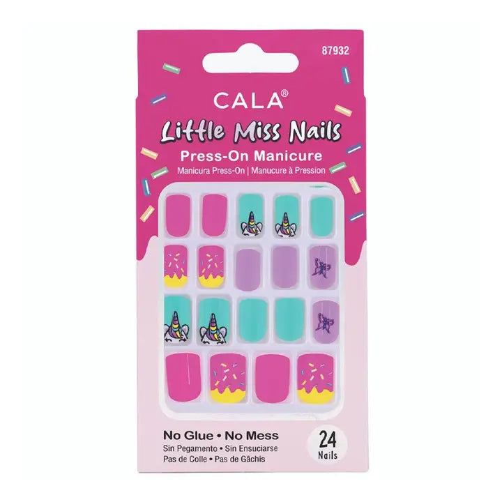 Cala: Lilac Little Miss Nails Press-On Manicure Kit