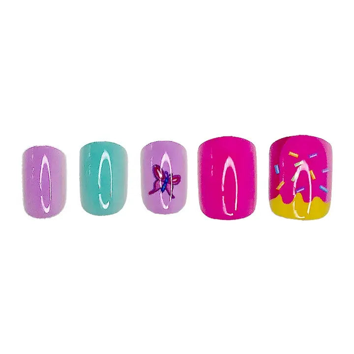 Cala: Lilac Little Miss Nails Press-On Manicure Kit