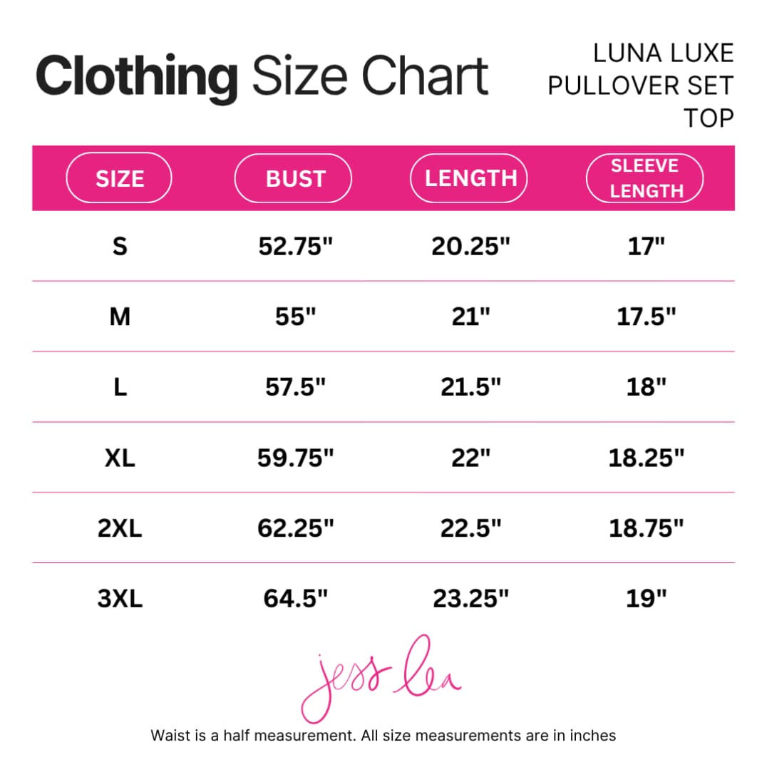 Luna Luxe Pullover Set- Chocolate