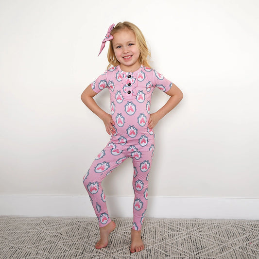 Gigi and Max: Maeve Castles Bamboo Two Piece Set