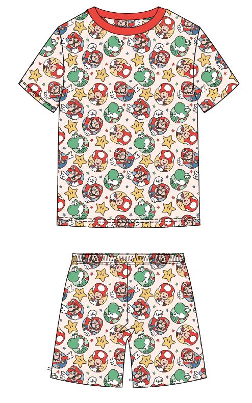 Fashion Minis: Mario Bamboo Two Piece Short Set