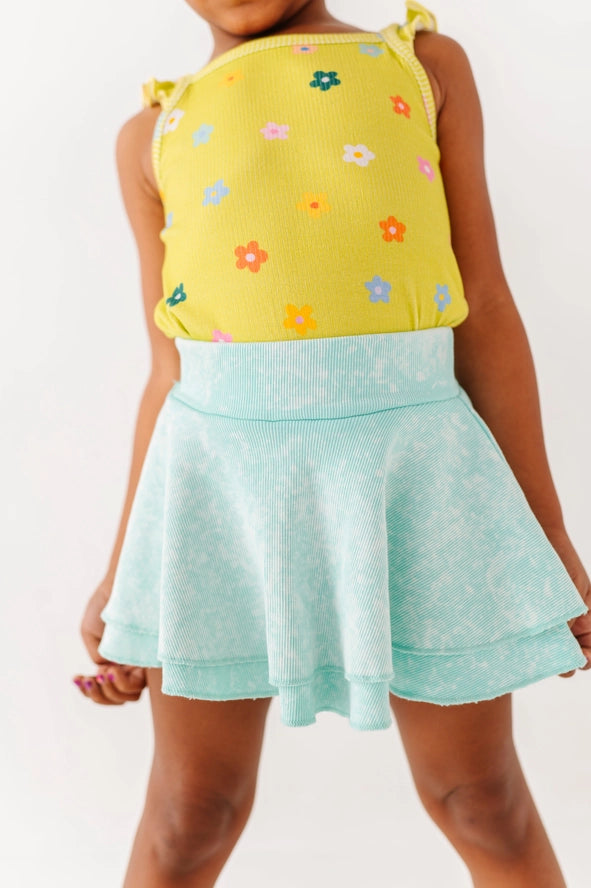 Made By Molly: Girls Ribbed Skort- MULTIPLE COLORS