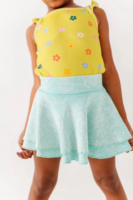 Made By Molly: Girls Ribbed Skort- MULTIPLE COLORS