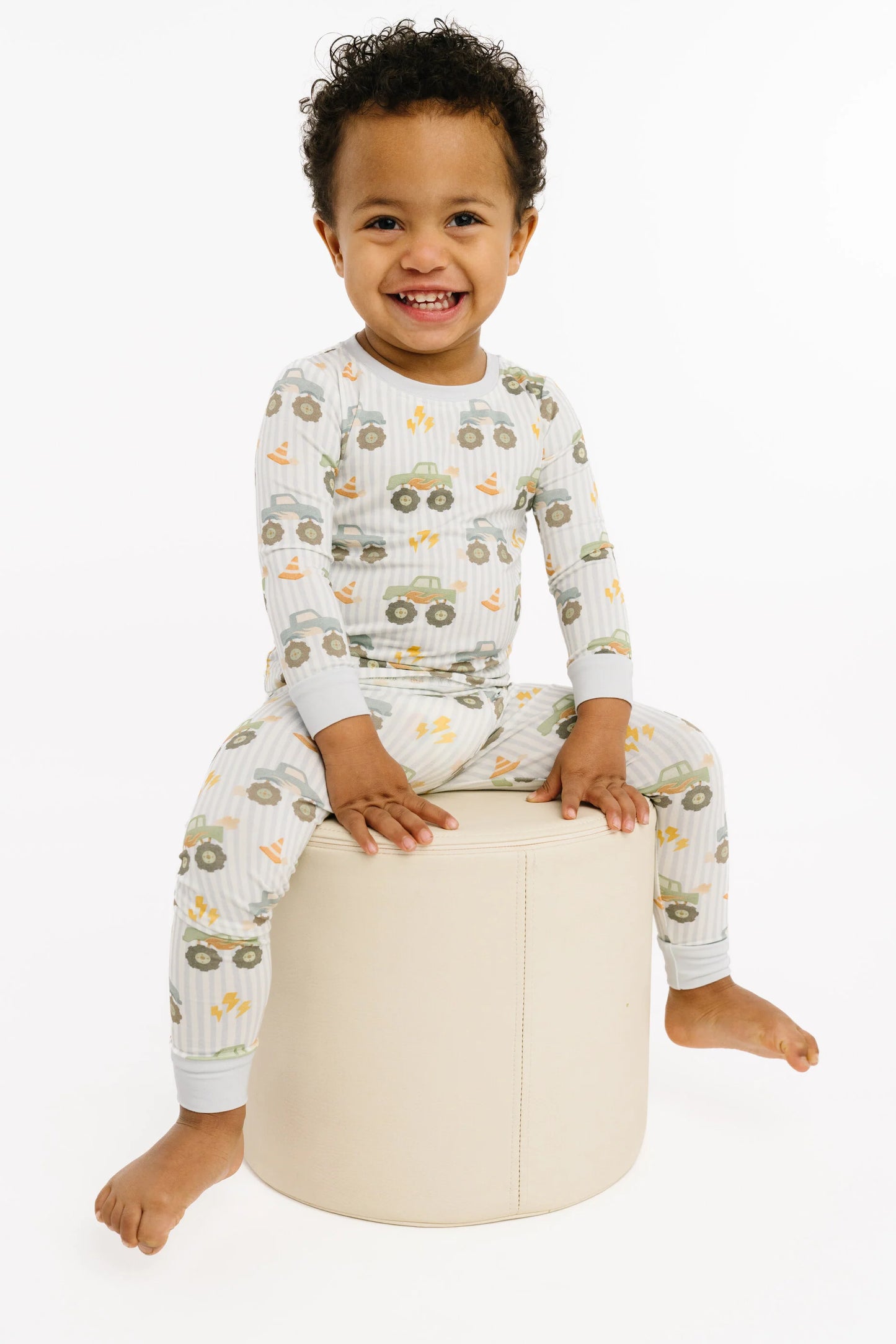 Little One Shop: Monster Truck Bamboo Two Piece Set