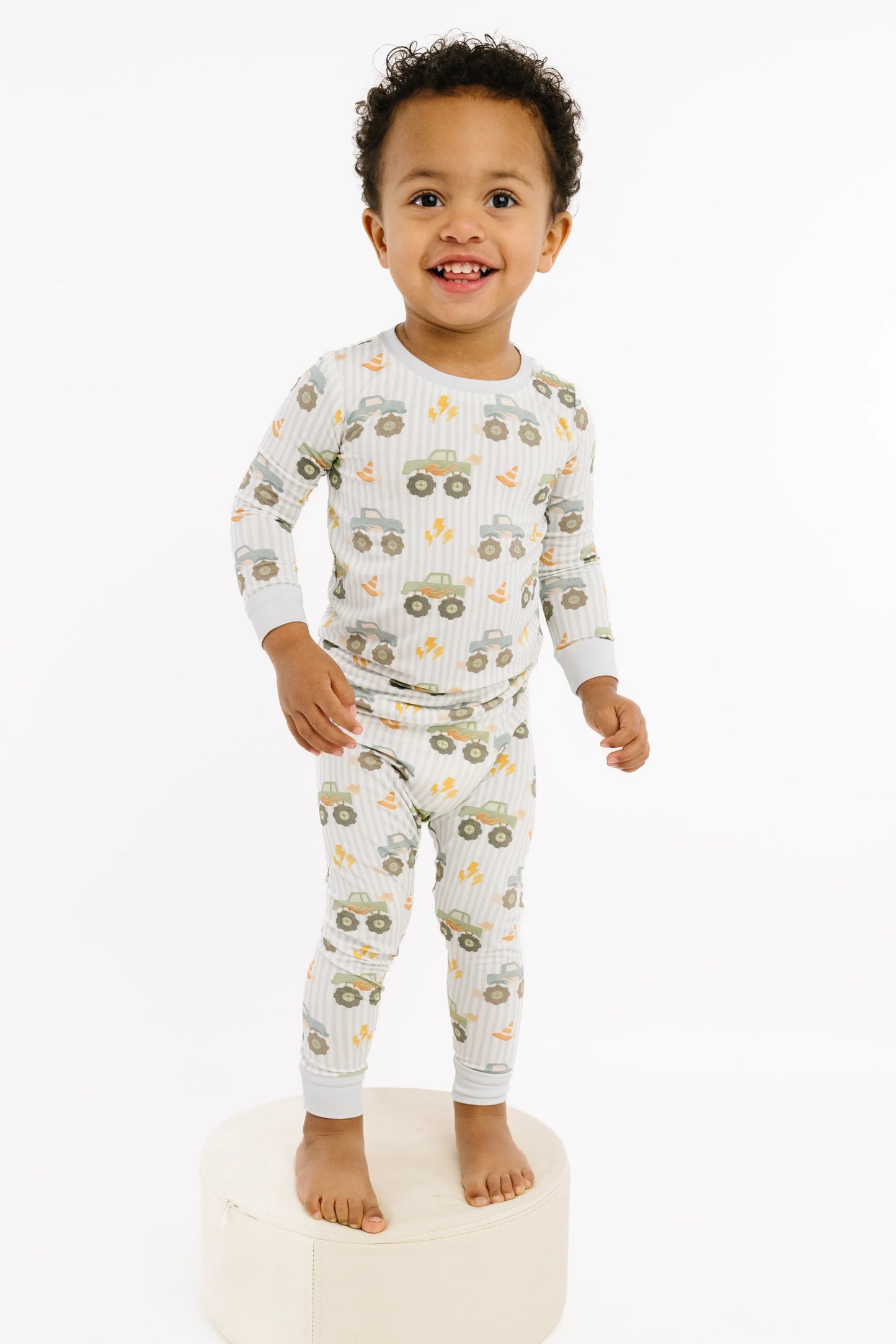 Little One Shop: Monster Truck Bamboo Two Piece Set