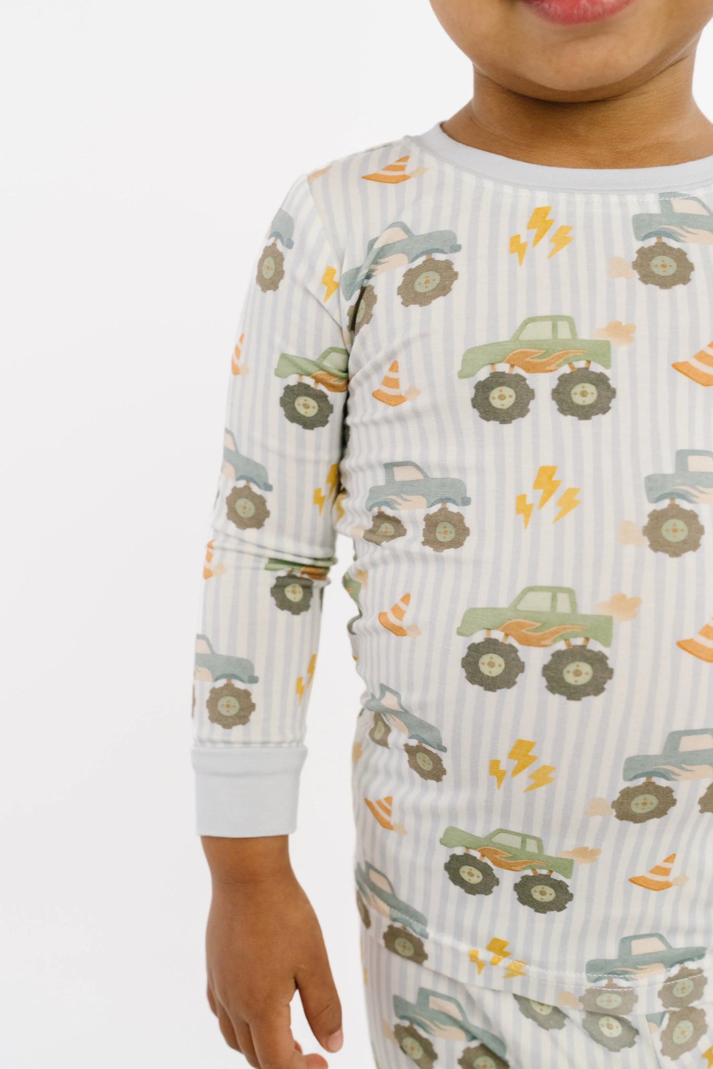 Little One Shop: Monster Truck Bamboo Two Piece Set