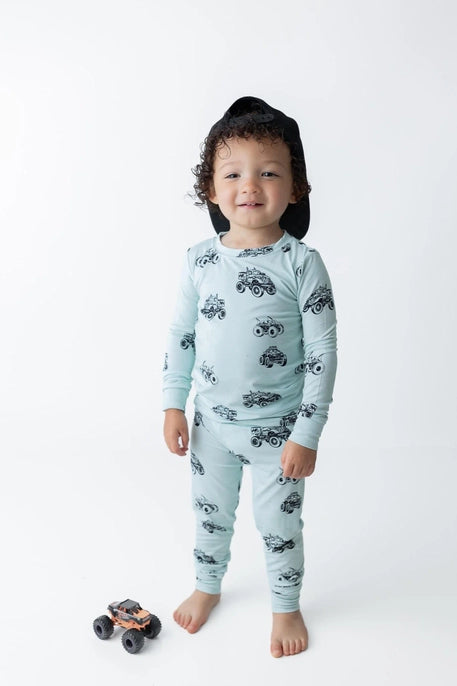 Blush Lotus: Monster Truck Bamboo Two Piece Set