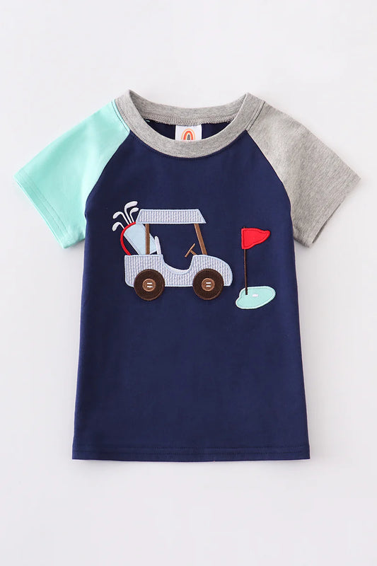 Navy Golf Shirt