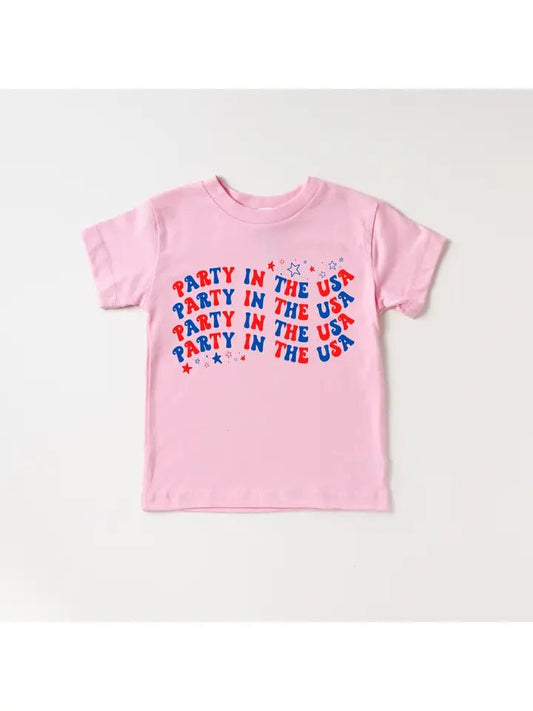 Pink Party in the USA Tee