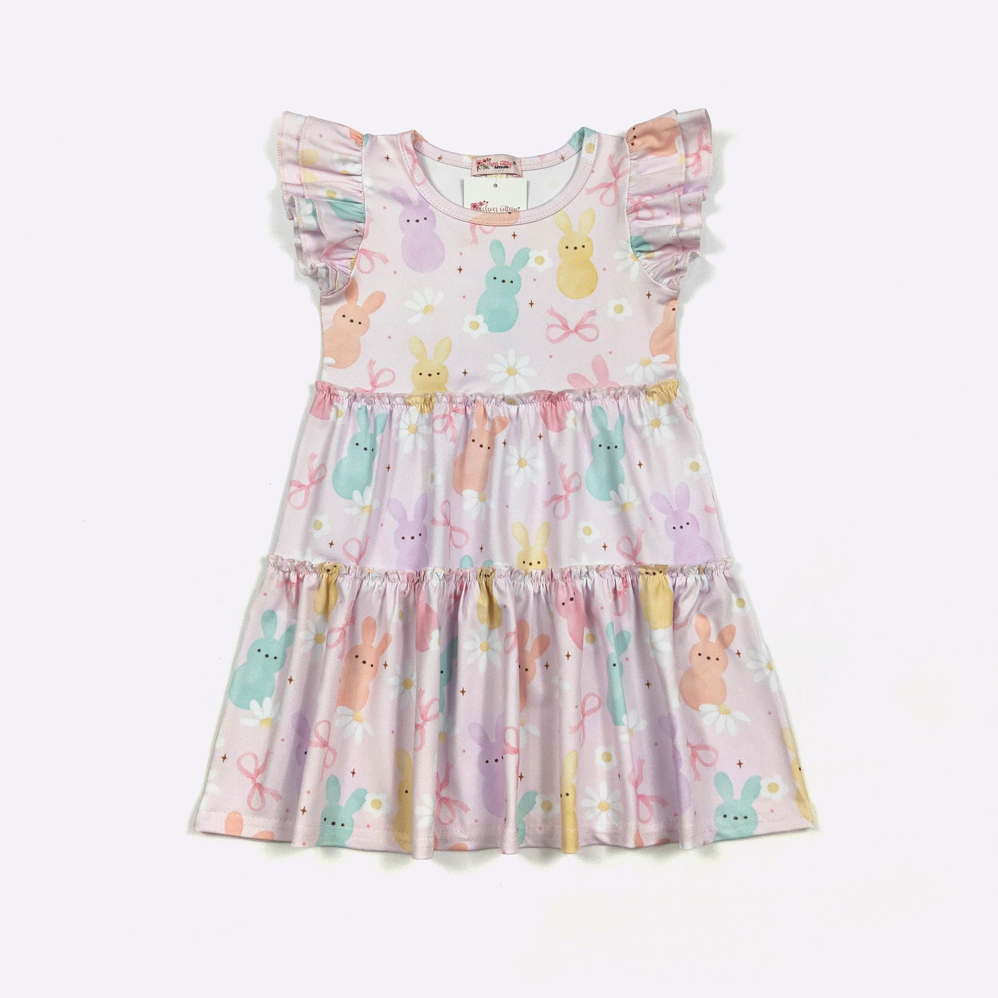 Pastel Peeps Girls Dress