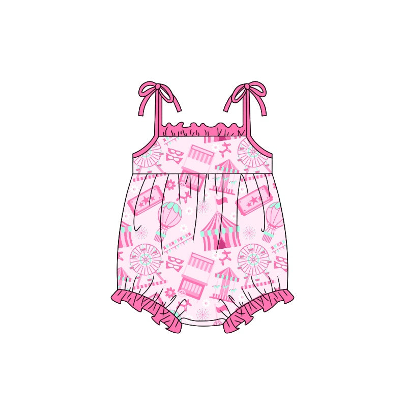 Fashion Minis: Pink At The Fair Bubble Romper