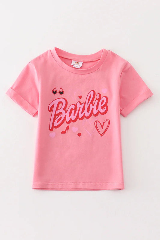 Pink Barbie Girl Top