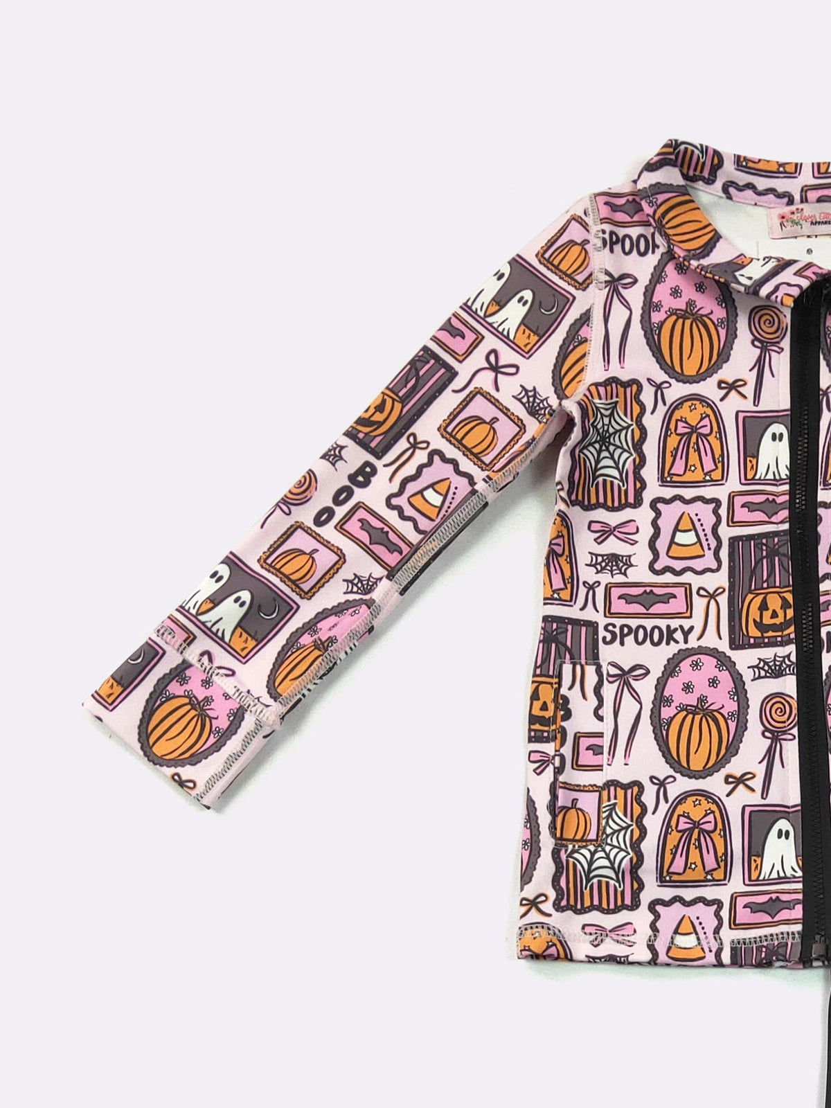 Pink BOO Frames Girls Athletic Legging Set