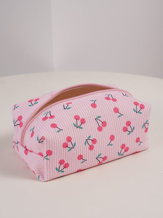 Bow Makeup Cosmetic Bag- (3 PRINTS)