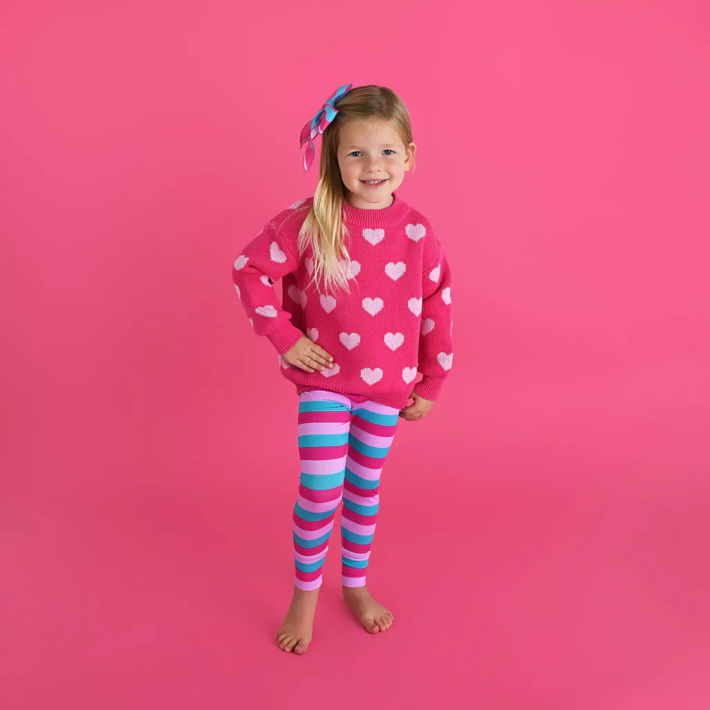 Gigi & Max: Pink Hearts Sweater