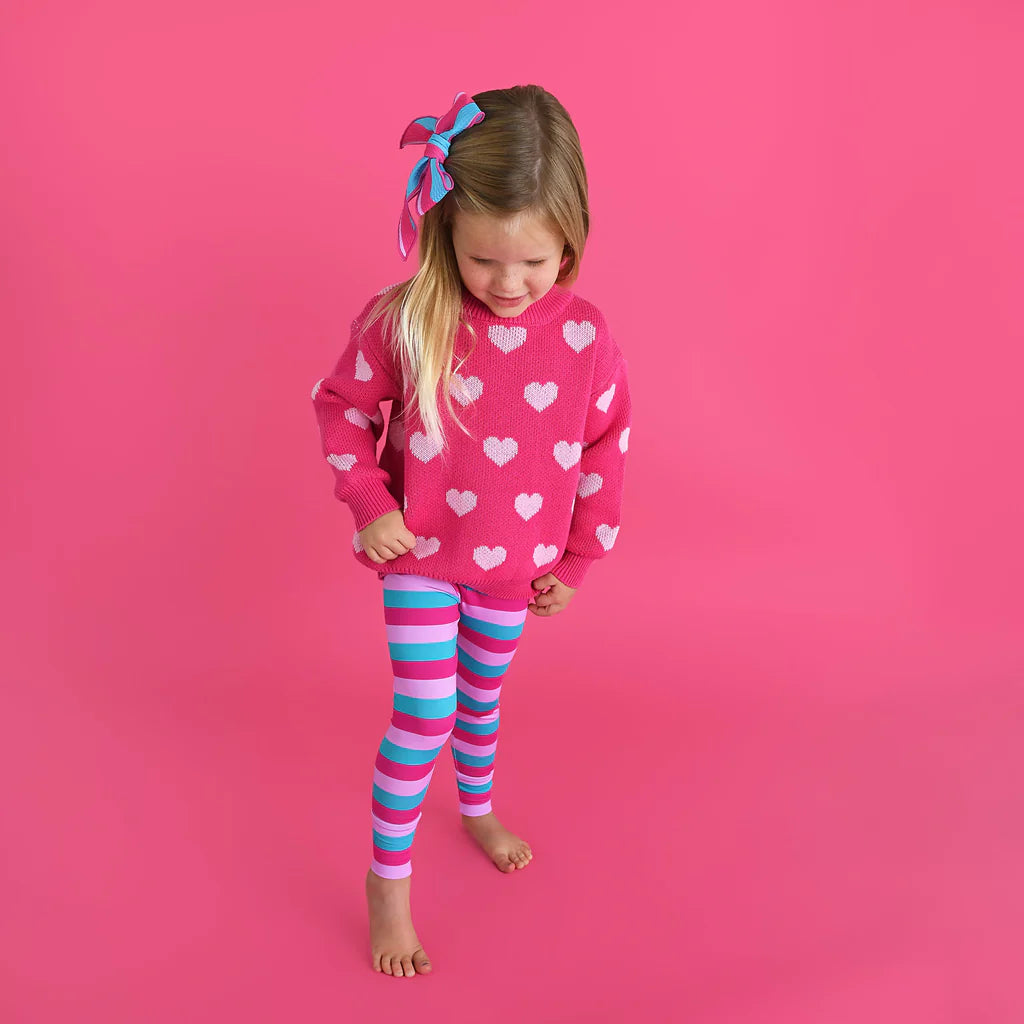 Gigi & Max: Pink Hearts Sweater