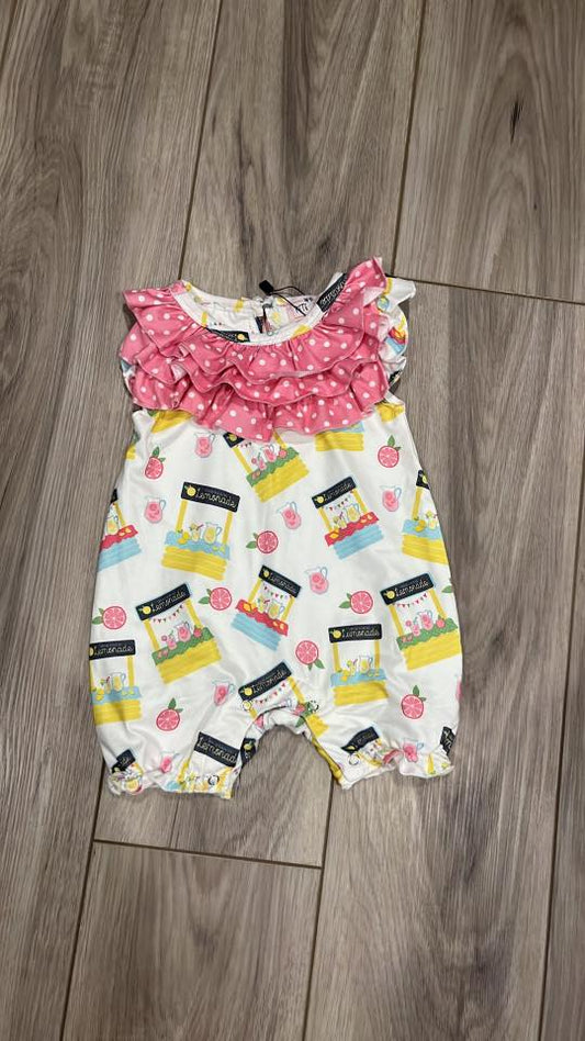 Pink Lemonade Baby Romper