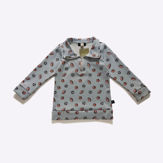 Play Ball 1/4 Zip Pullover Top