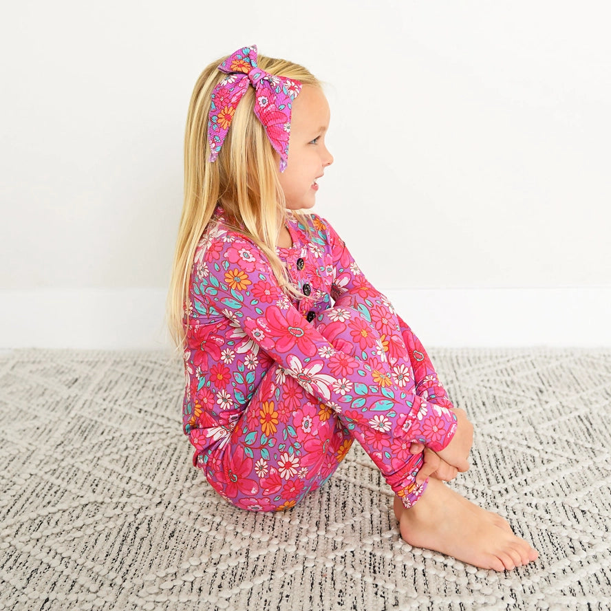 Gigi and Max: Posie Ruffle Bamboo Two Piece Set