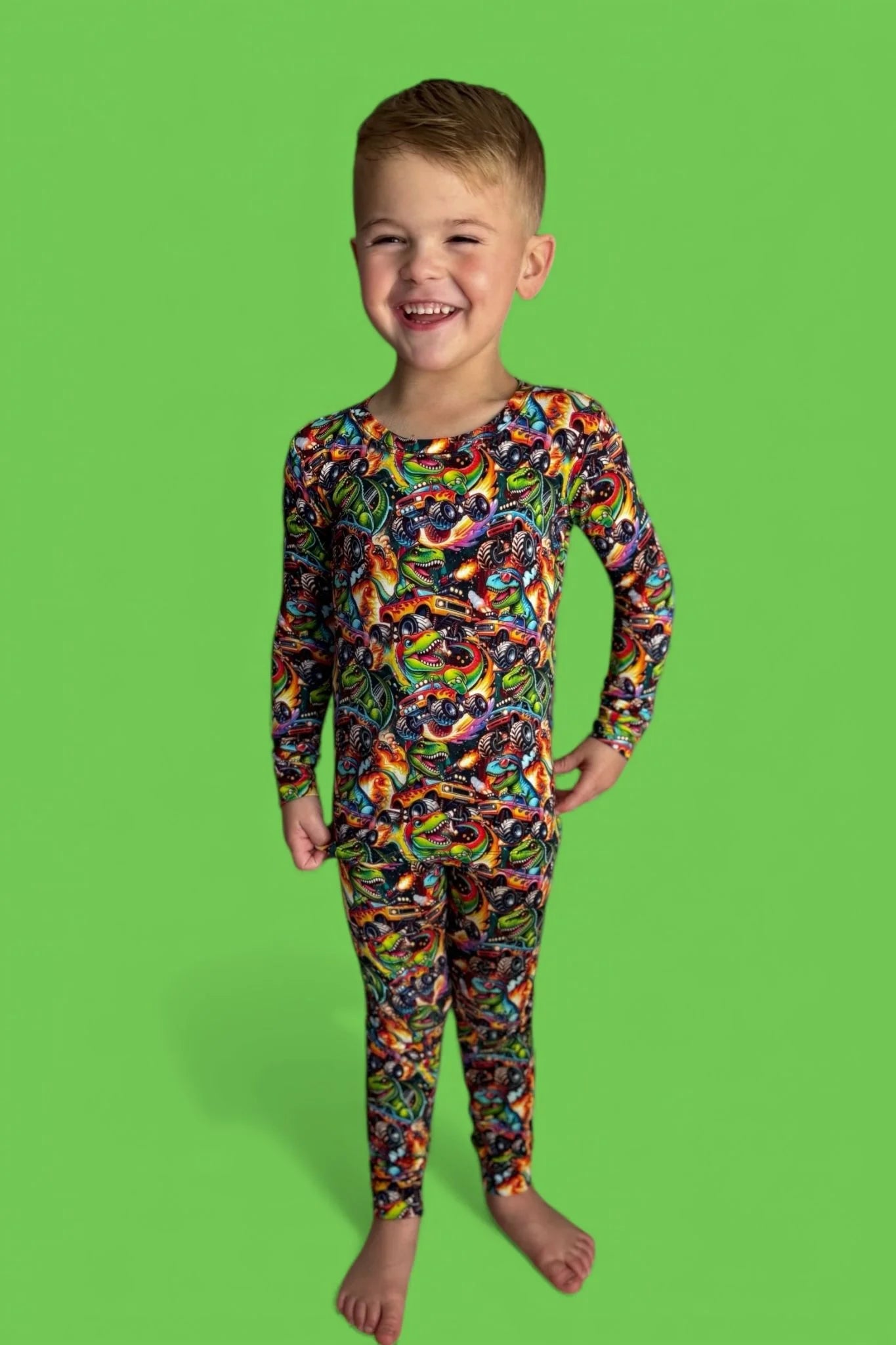 Dream Big: Roar & Rev Bamboo Two Piece Set