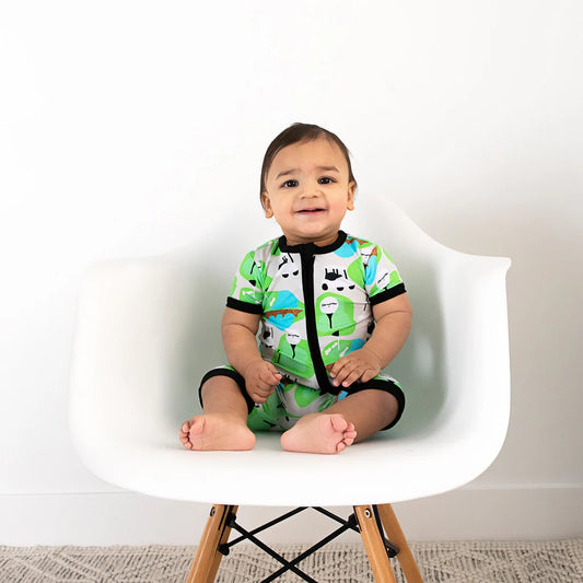 Gigi & Max: Ryder Golf Bamboo Shortie Romper