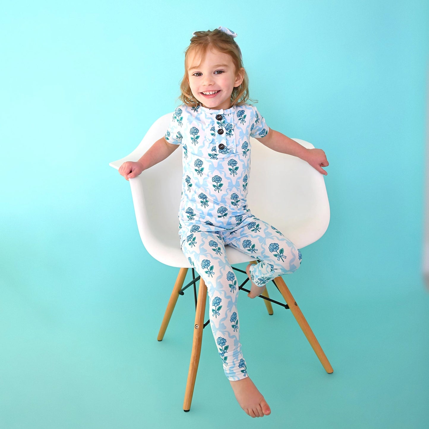 Gigi and Max: Savannah Floral Bamboo Two Piece Set