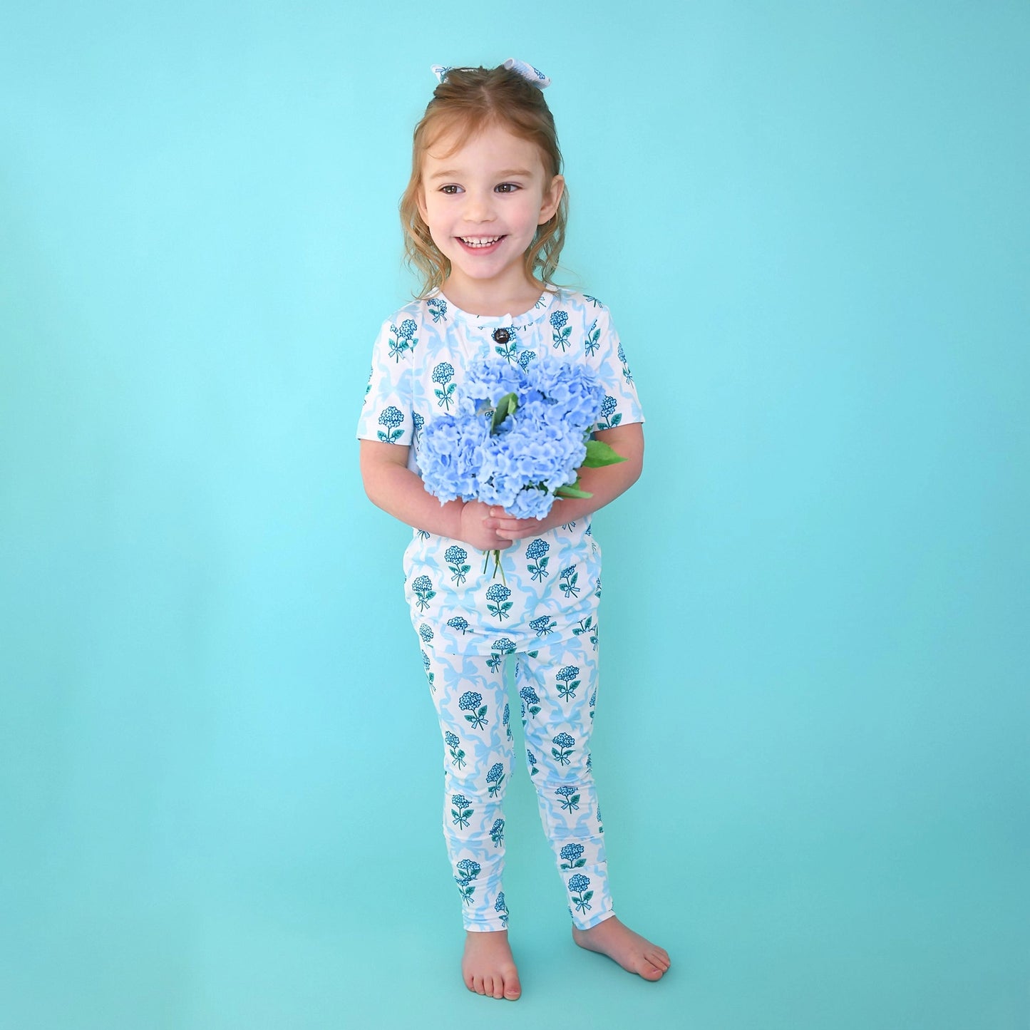 Gigi and Max: Savannah Floral Bamboo Two Piece Set