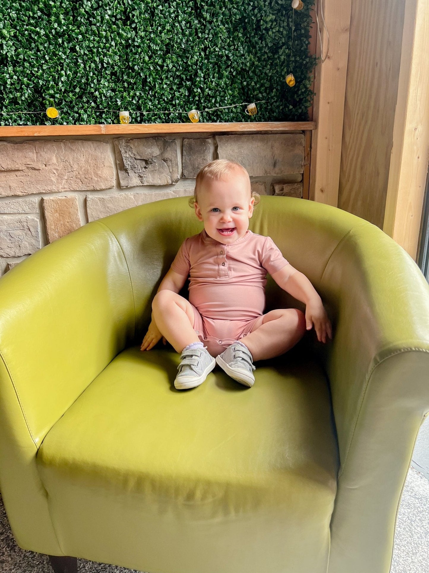 Shorty Romper- Canyon Clay