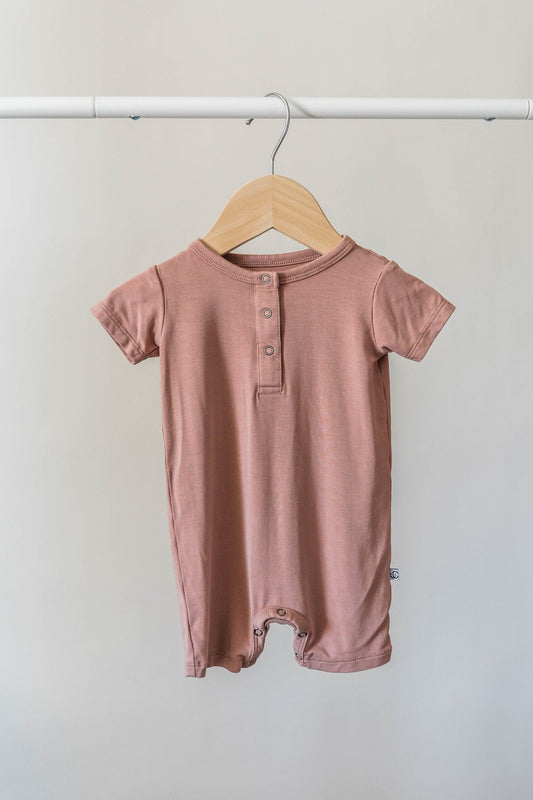 Shorty Romper- Canyon Clay