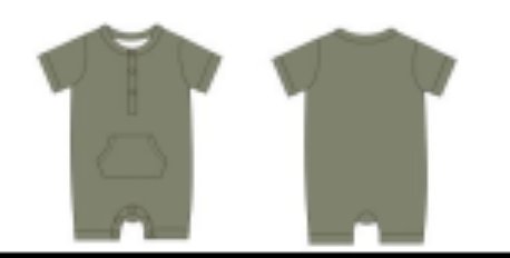 Shorty with Pocket - Sage