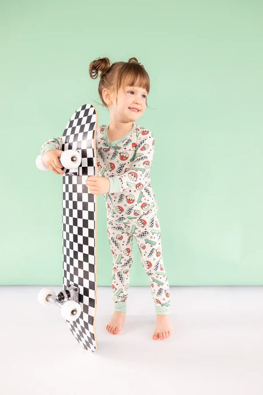 Dream Big Little: Skating Smiles Bamboo Two Piece Set