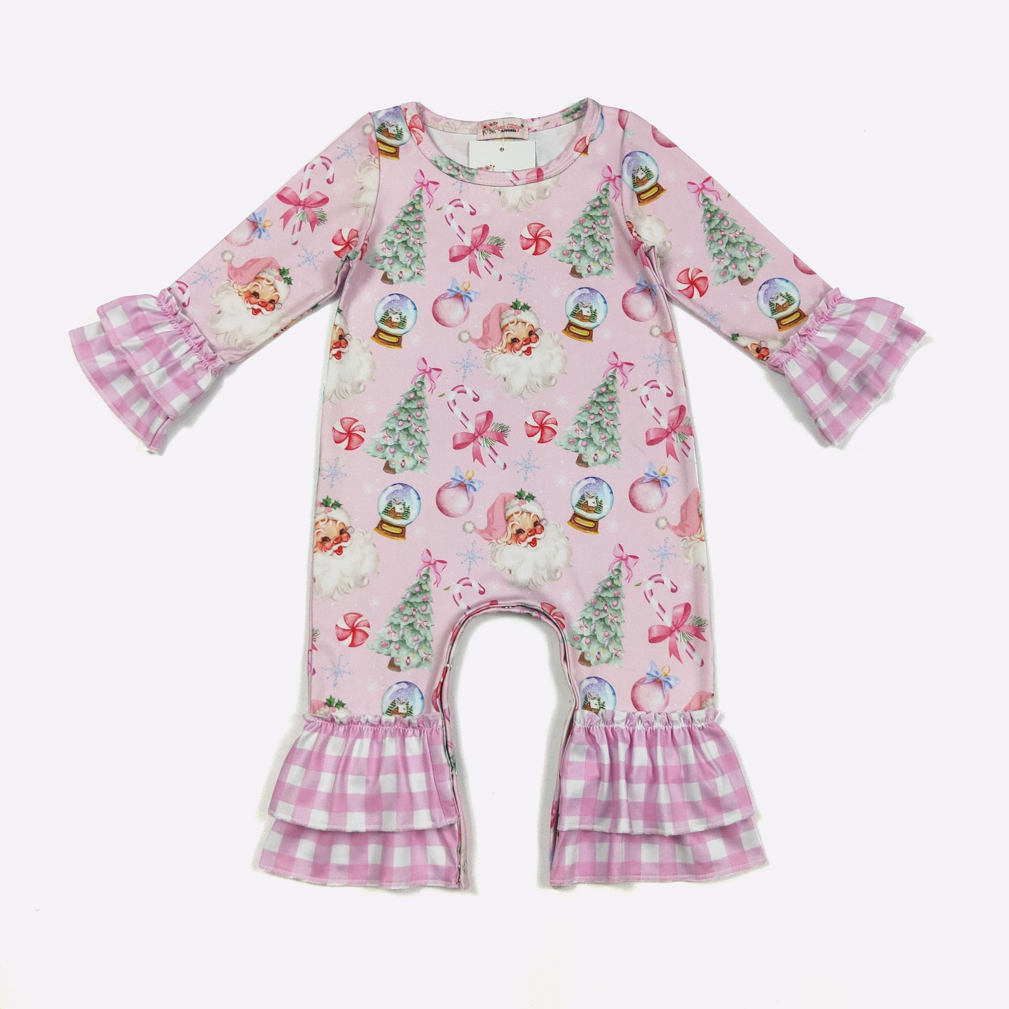 Snowglobe & Santa Infant Romper