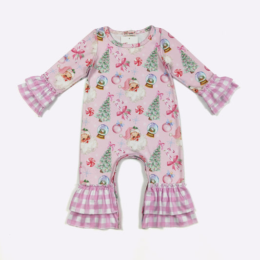 Snowglobe & Santa Infant Romper